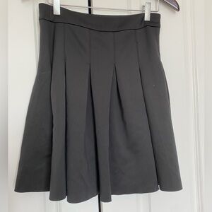 Unif pleated scuba skirt